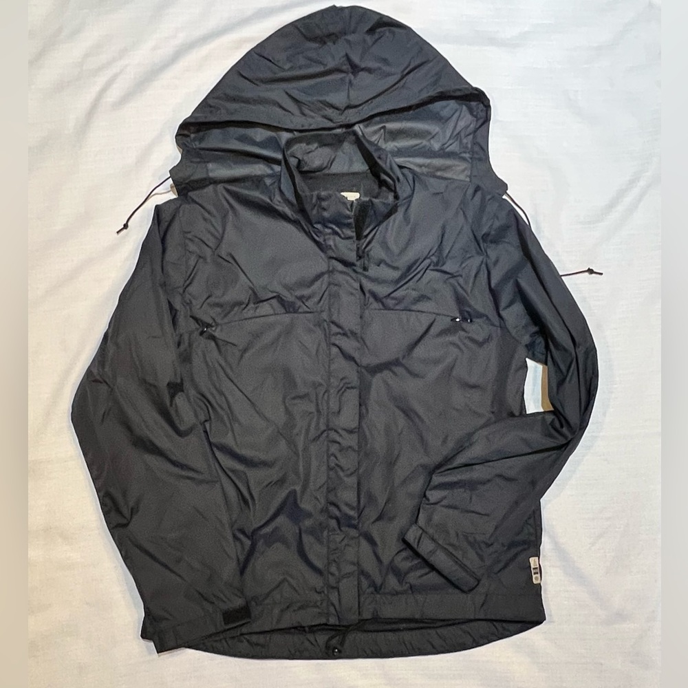 Royal Robbins black Hooded lightweight coat jacket size Small S